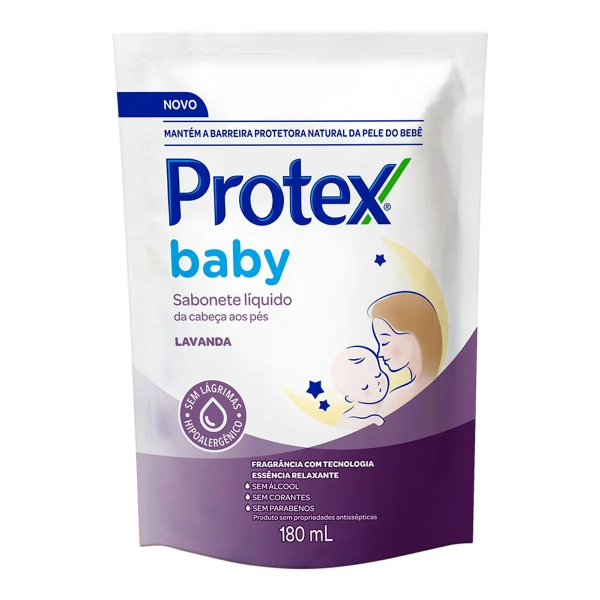 REFIL SABONETE LIQUIDO PROTEX BABY LAVANDA 180ML