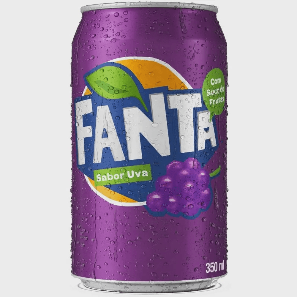 REFRIGERANTE FANTA UVA LATA 350ML