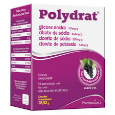REIDRATANTE ORAL POLYDRAT PO SABOR UVA 28,52G