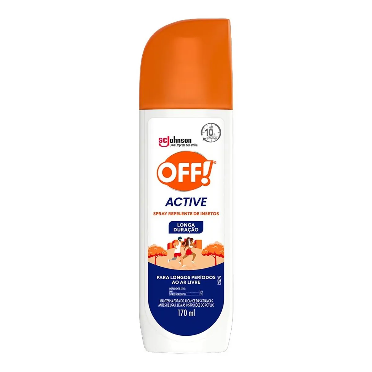 REPELENTE OFF ACTIVE SPRAY 170ML