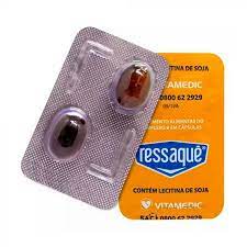 RESSAQUE 500MG CARTELA COM 2 CAPSULAS