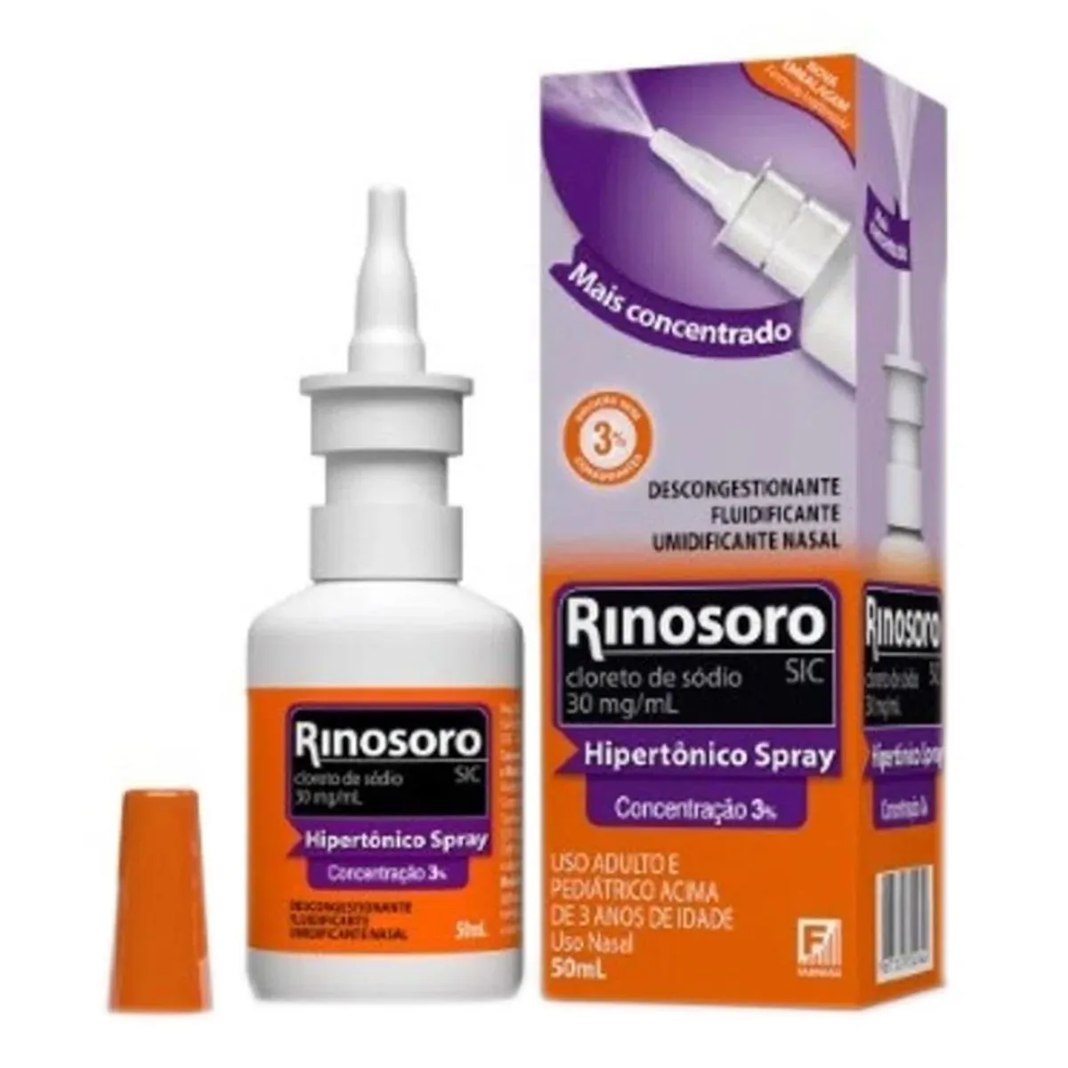 RINOSORO 30MG SOLUCAO NASAL SPRAY 50ML