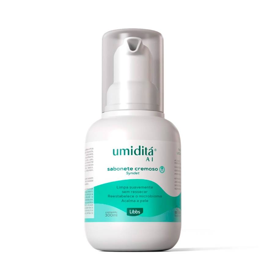 SABONETE CREMOSO UMIDITA AI MEGALABS FARMACEUTICA 300G