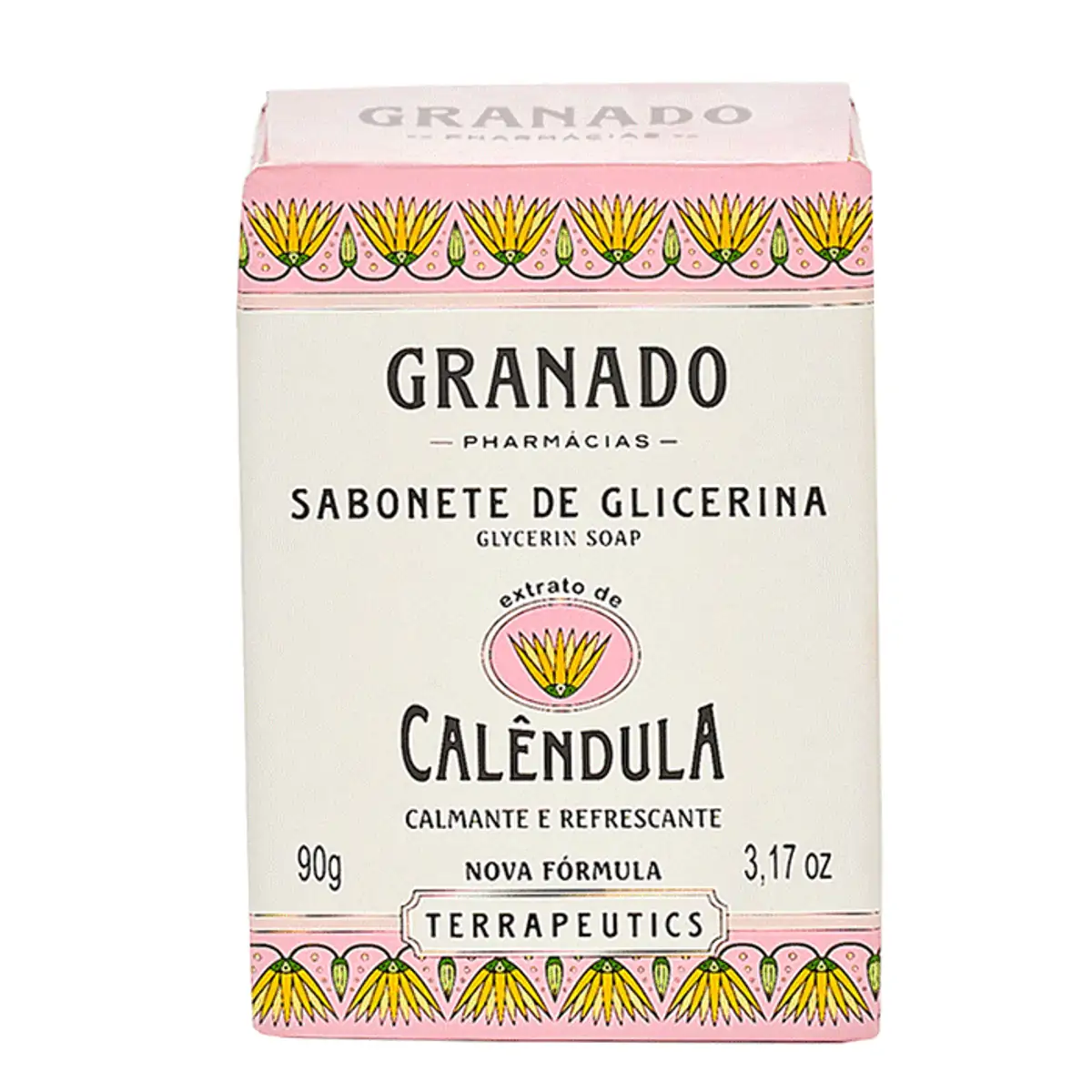 SABONETE DE GLICERINA GRANADO CALENDULA 90G