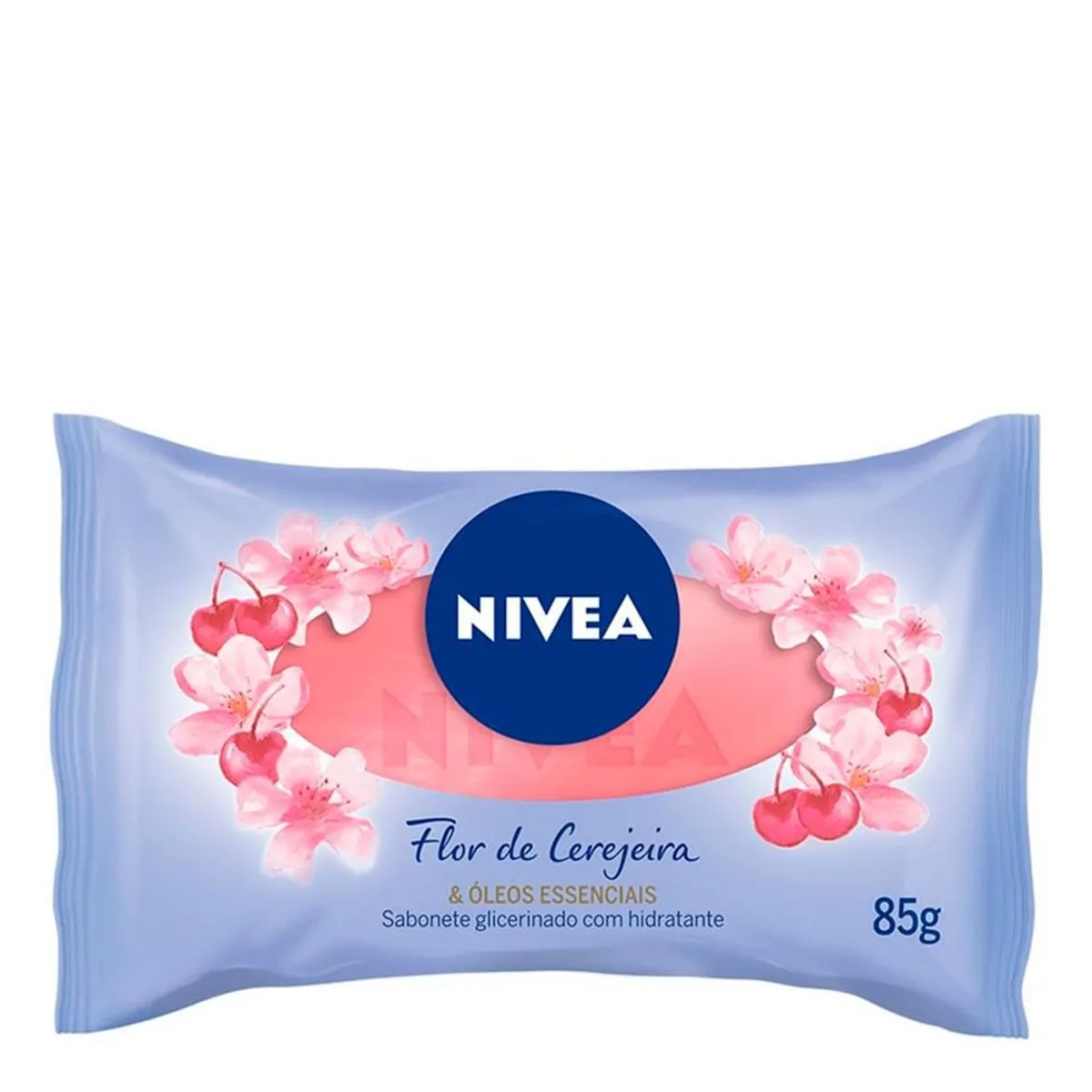 SABONETE EM BARRA NIVEA HIDRATANTE FLOR DE CEREJEIRA 85G