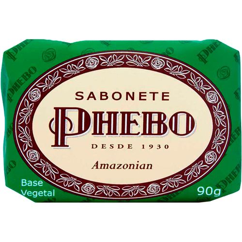 SABONETE EM BARRA PHEBO VEGETAL AMAZONIAN 90G
