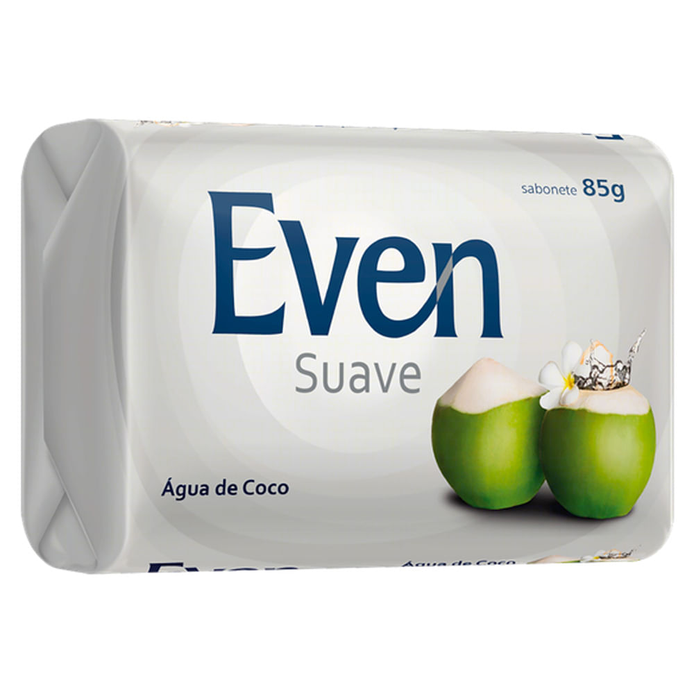 SABONETE EVEN SUAVE AGUA DE COCO 85G