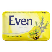 SABONETE EVEN SUAVE ERVA DOCE E ALECRIM 85G