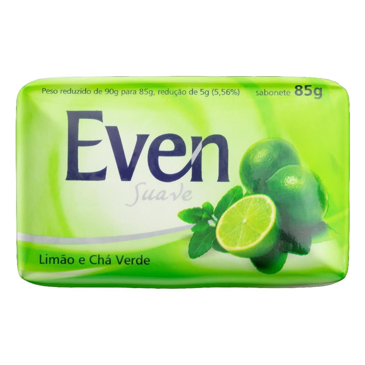 SABONETE EVEN SUAVE LIMAO E CHA VERDE 85G