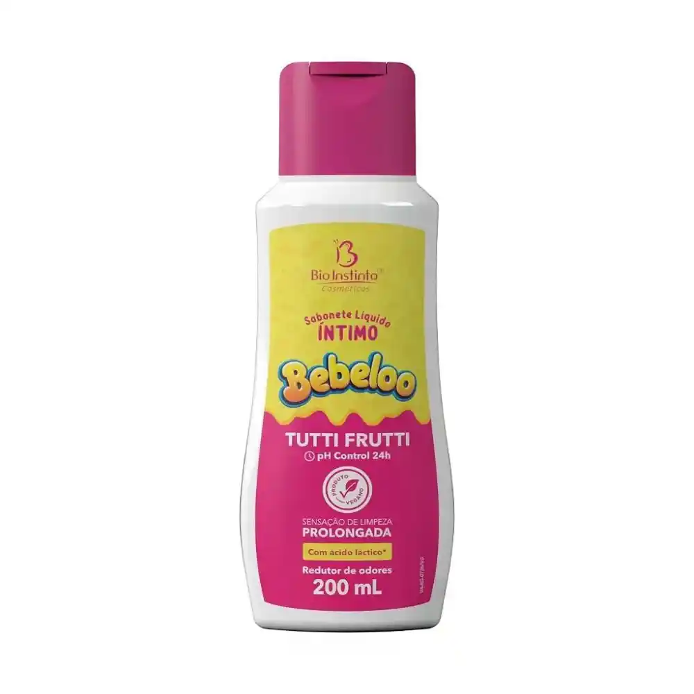 SABONETE INTIMO BEBELO TUTTI FRUTTI 200ML