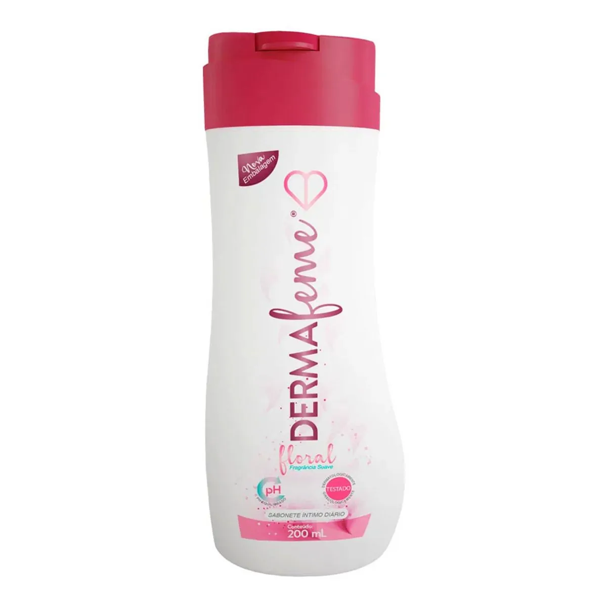 SABONETE INTIMO DERMAFEME FLORAL 200ML