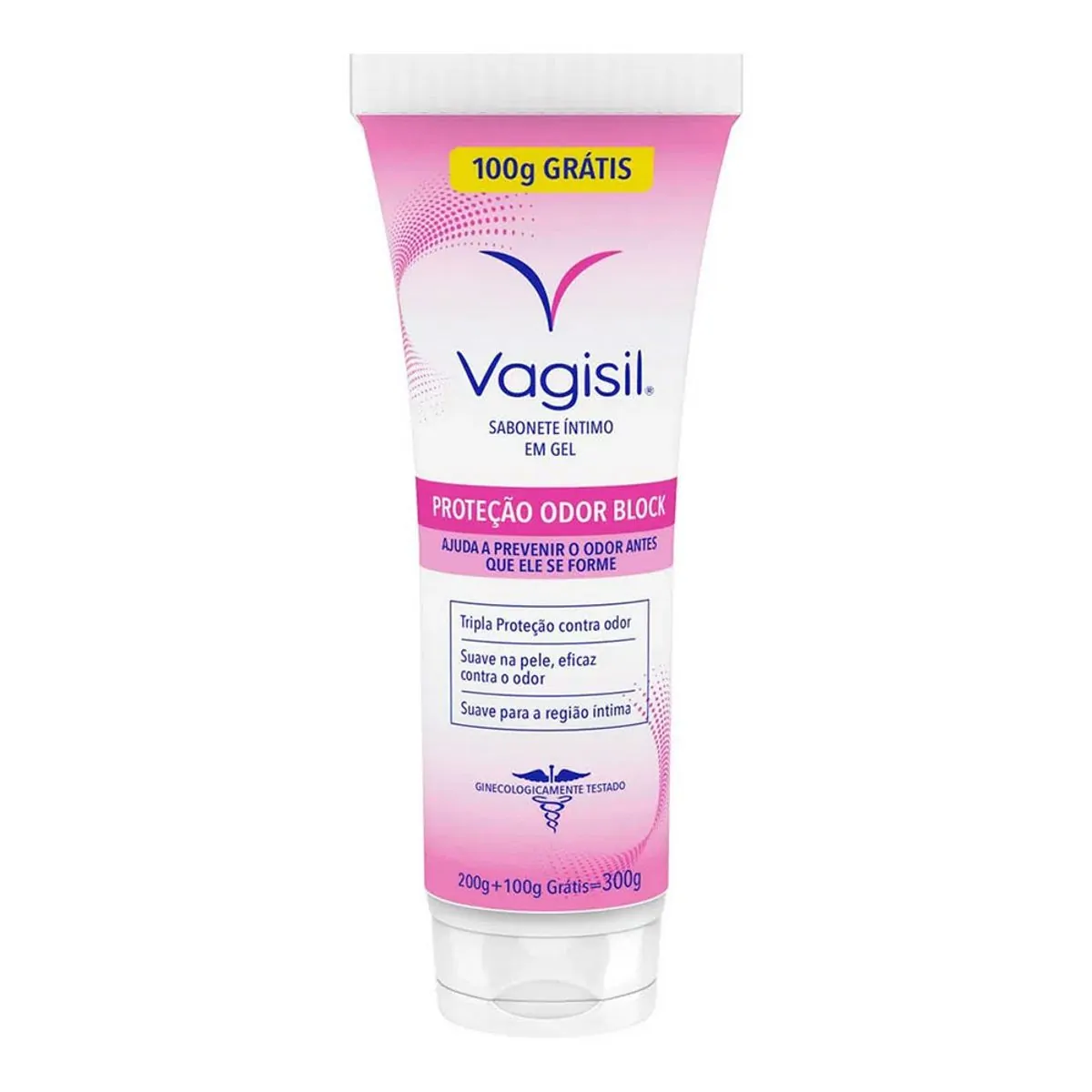 SABONETE INTIMO VAGISIL ODOR BLOCK 200ML COM 100ML GRATIS