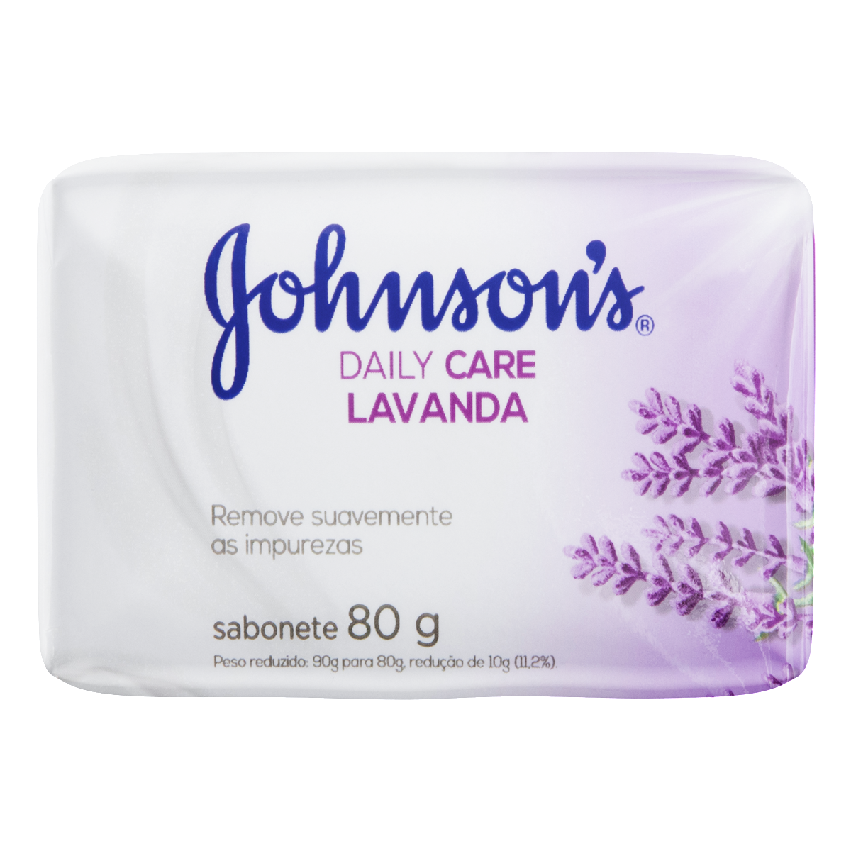 SABONETE JOHNSON'S DAILY CARE LAVANDA 80G