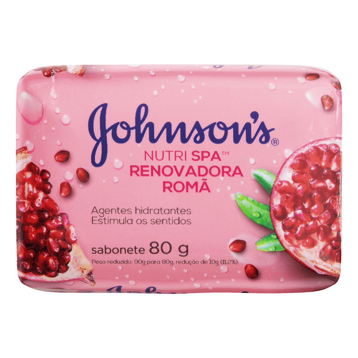 SABONETE JOHNSON'S NUTRI SPA ROMA 80G