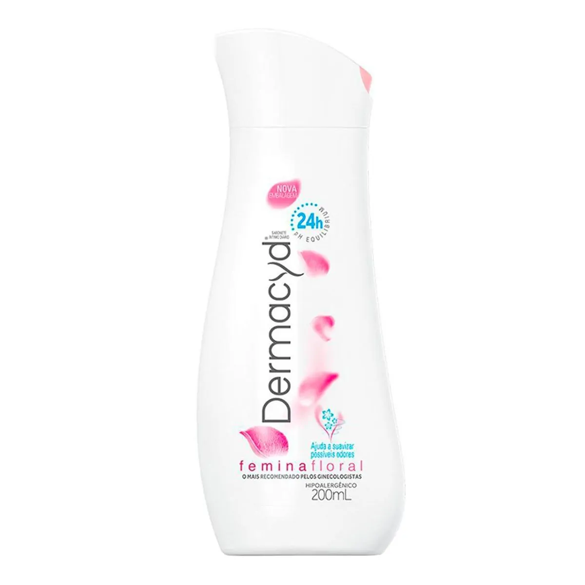SABONETE LIQUIDO DERMACYD FEMINA FLORAL 200ML