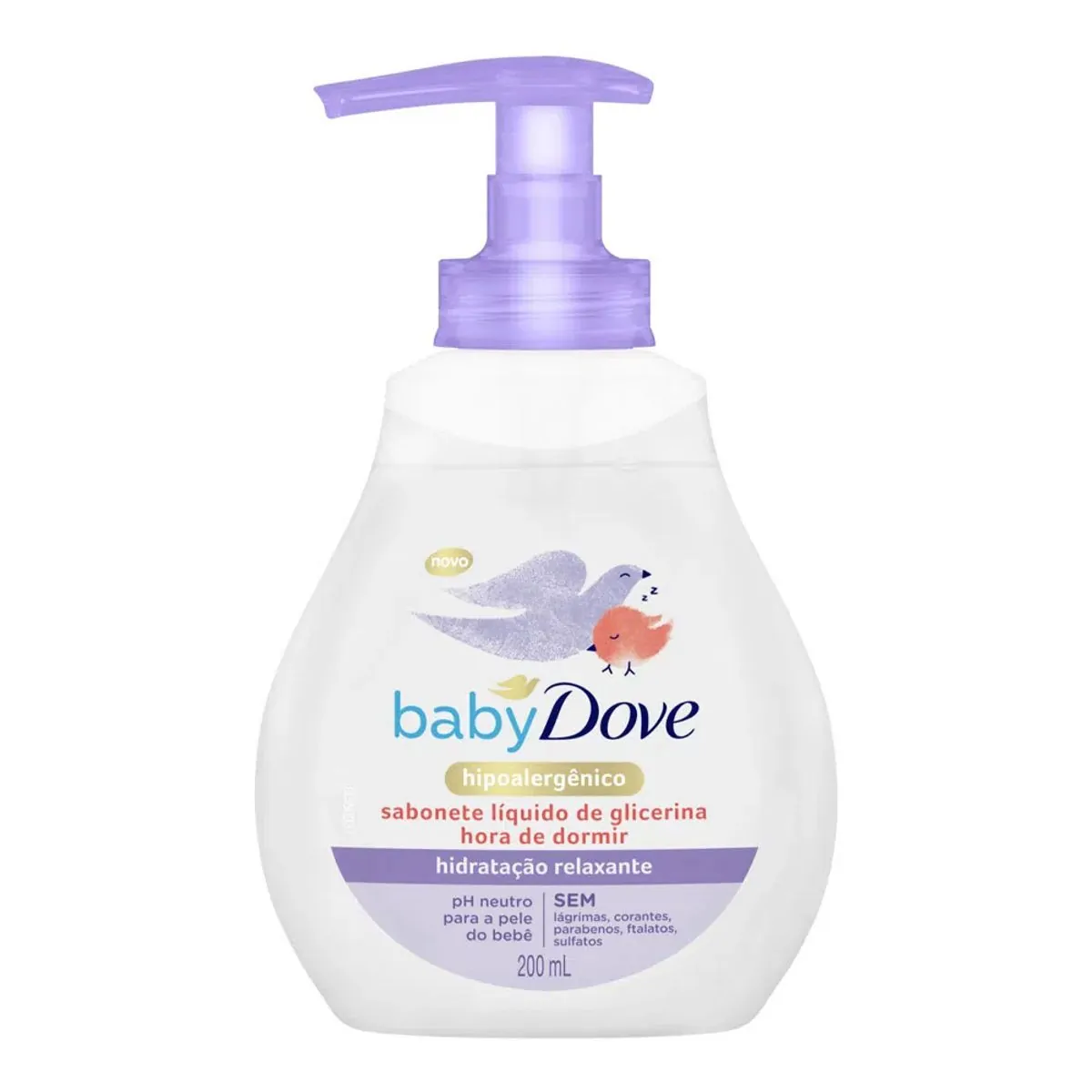 SABONETE LIQUIDO DOVE BABY HORA DE DORMIR 200ML