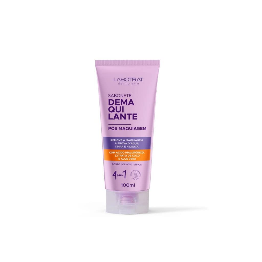 SABONETE LIQUIDO FACIAL LABOTRAT DEMAQUILANTE 100ML