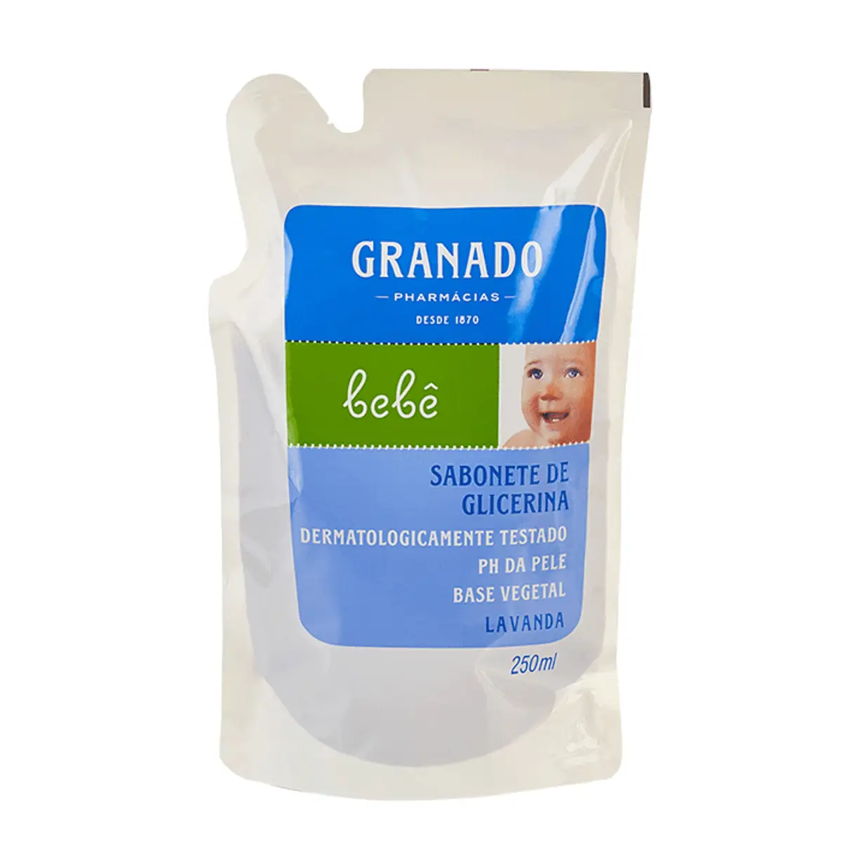 SABONETE LIQUIDO GRANADO BEBE GLICERINADO LAVANDA 250ML