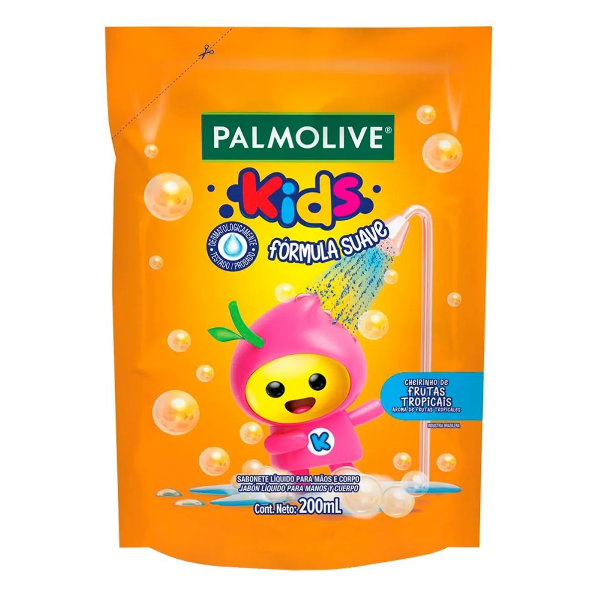 SABONETE LIQUIDO PALMOLIVE KIDS REFIL 200ML