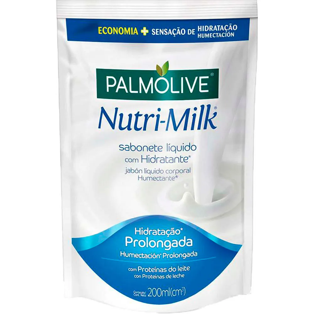 SABONETE LIQUIDO PALMOLIVE NUTRI-MILK REFIL 200ML