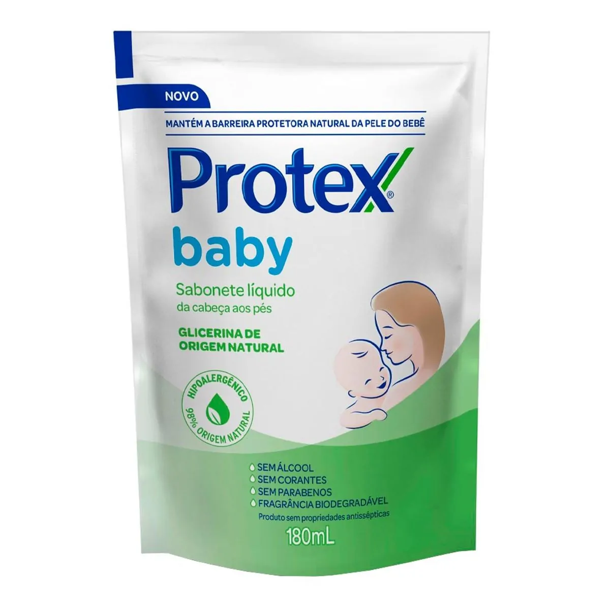 SABONETE LIQUIDO PROTEX BABY GLICERINA REFIL 180ML