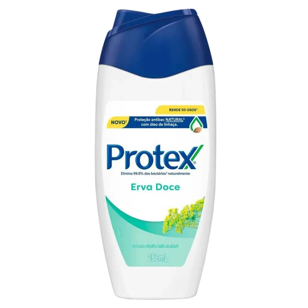 SABONETE LIQUIDO PROTEX ERVA DOCE 250ML