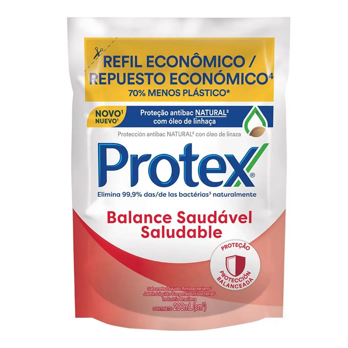 SABONETE LIQUIDO REFIL PROTEX BALANCE 200ML