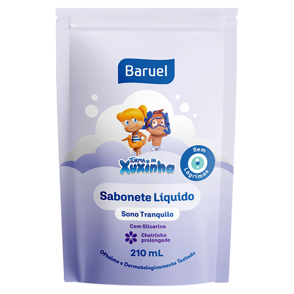 SABONETE LIQUIDO TURMA DA XUXINHA SONO TRANQUILO REFIL 210ML
