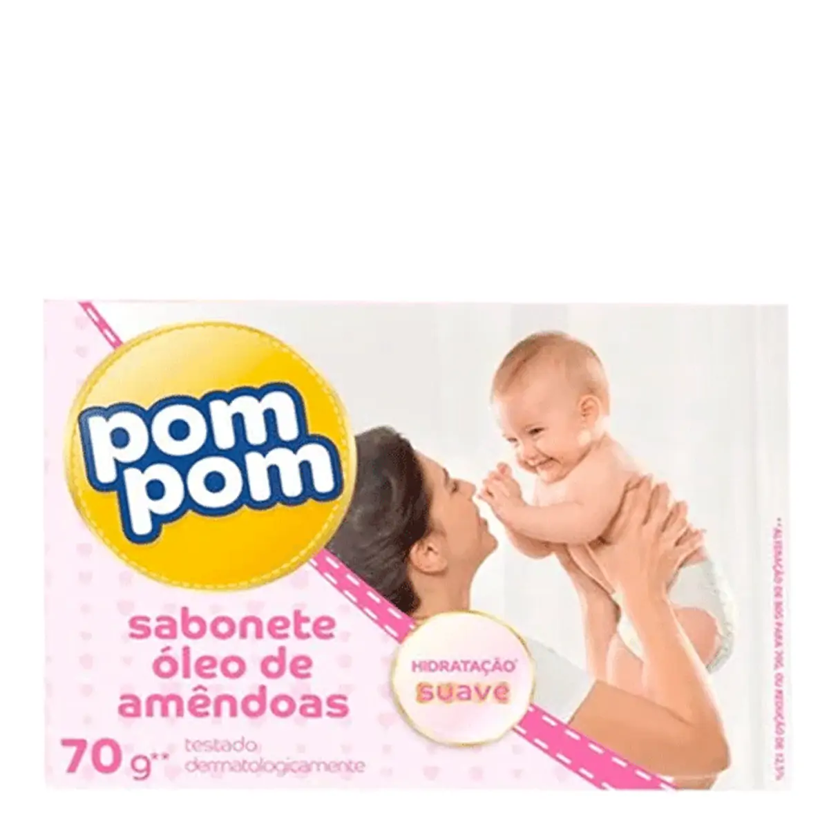 SABONETE POMPOM OLEO DE AMENDOAS 70G