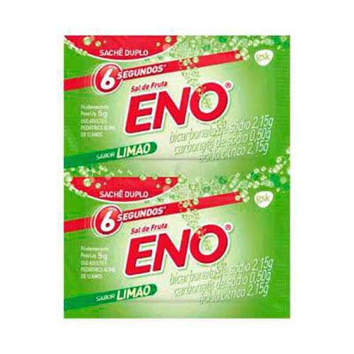 SAL DE FRUTA ENO SABOR LIMAO CAIXA COM 60 ENVELOPES
