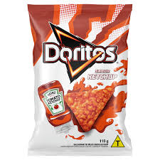SALGADINHO DORITOS SABOR KETCHUP 110G