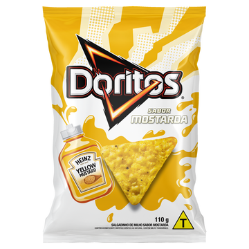 SALGADINHO DORITOS SABOR MOSTARDA 110G