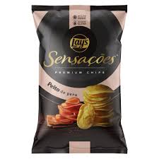 SALGADINHO SENSACOES SABOR PEITO DE PERU 40G