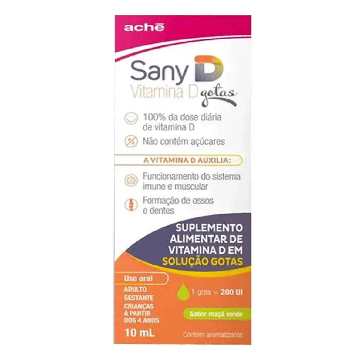 SANY D GOTAS ACHE COM 10ML