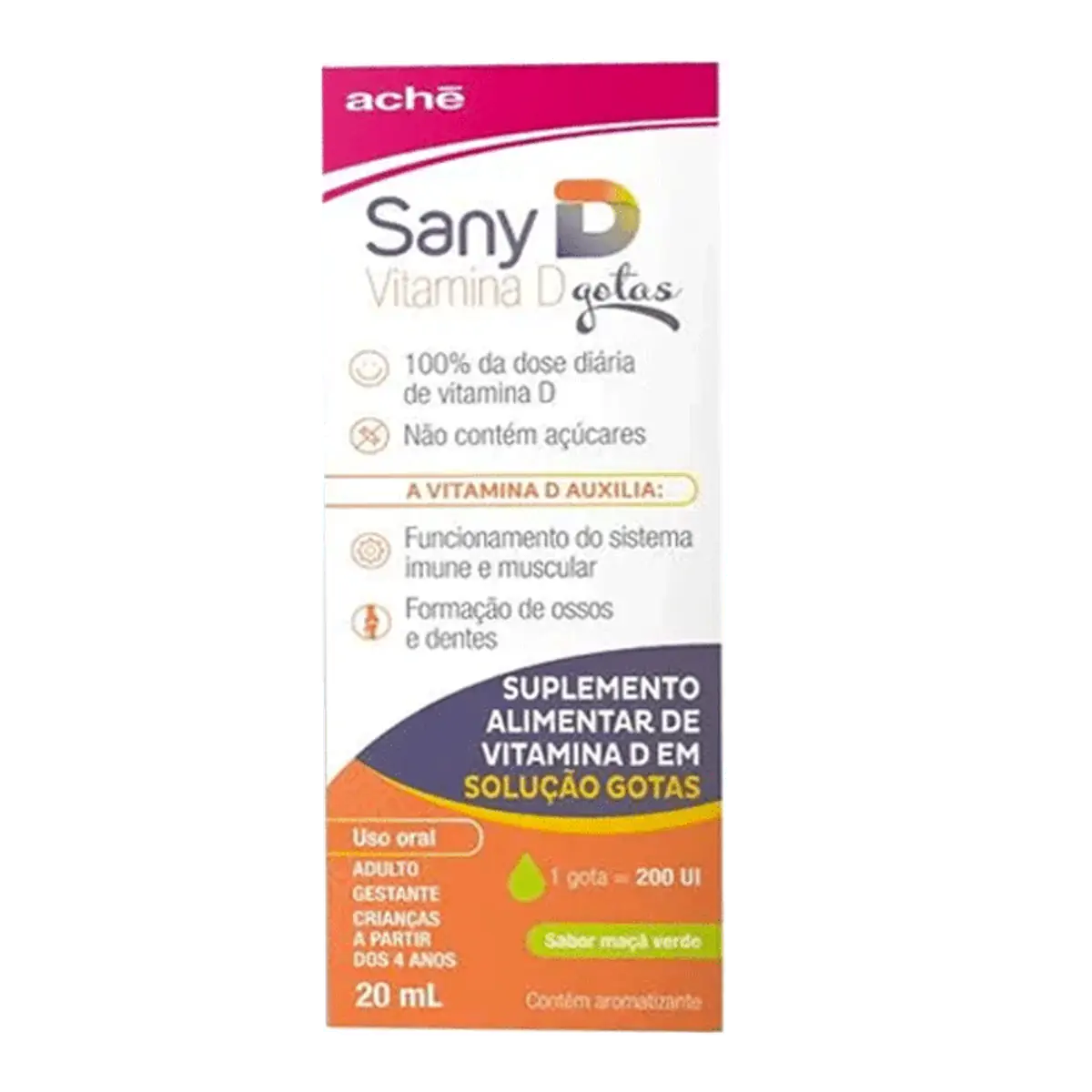 SANY D GOTAS ACHE COM 20ML