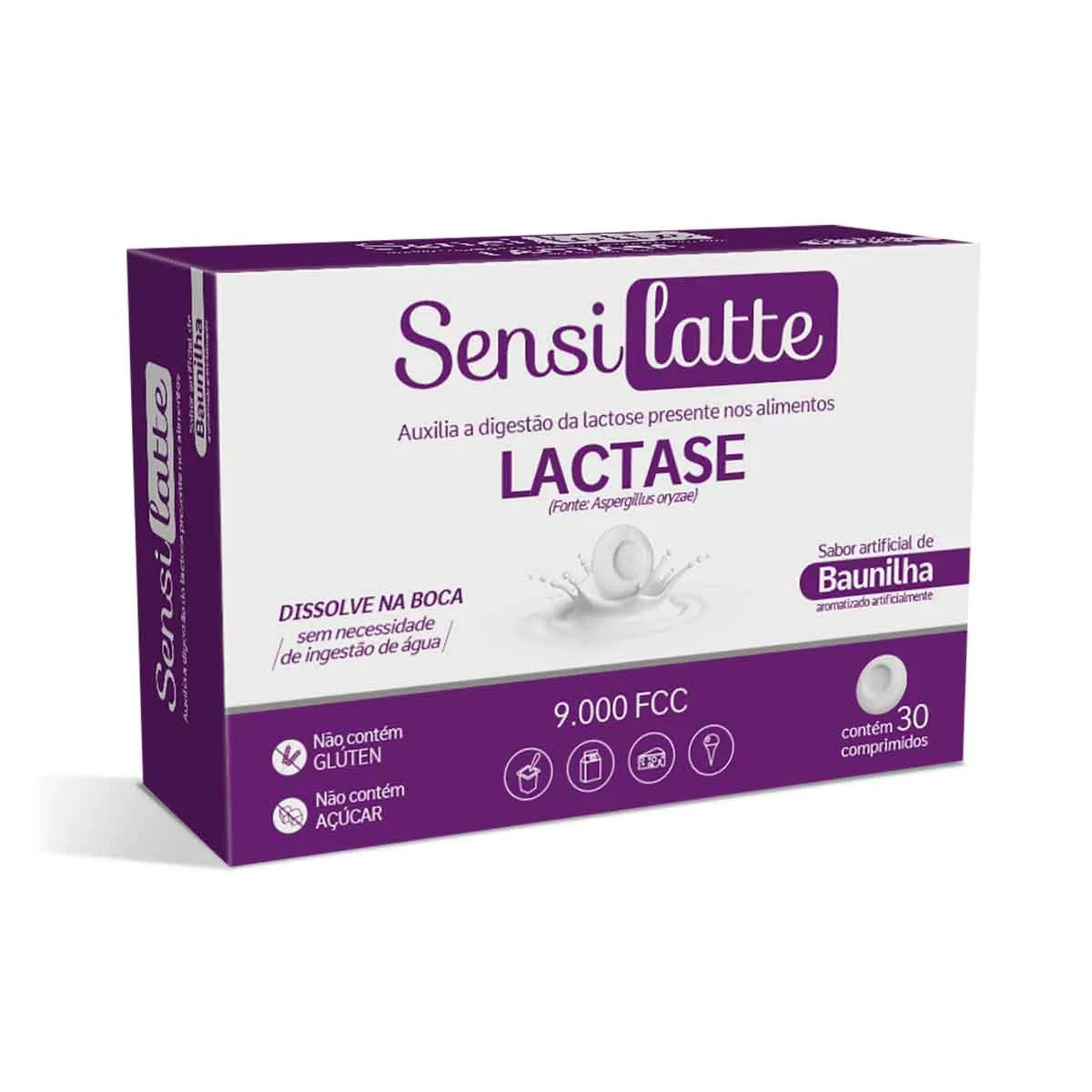 SENSILATTE SEM SABOR 9000 FCC COM 30 CAPSULAS