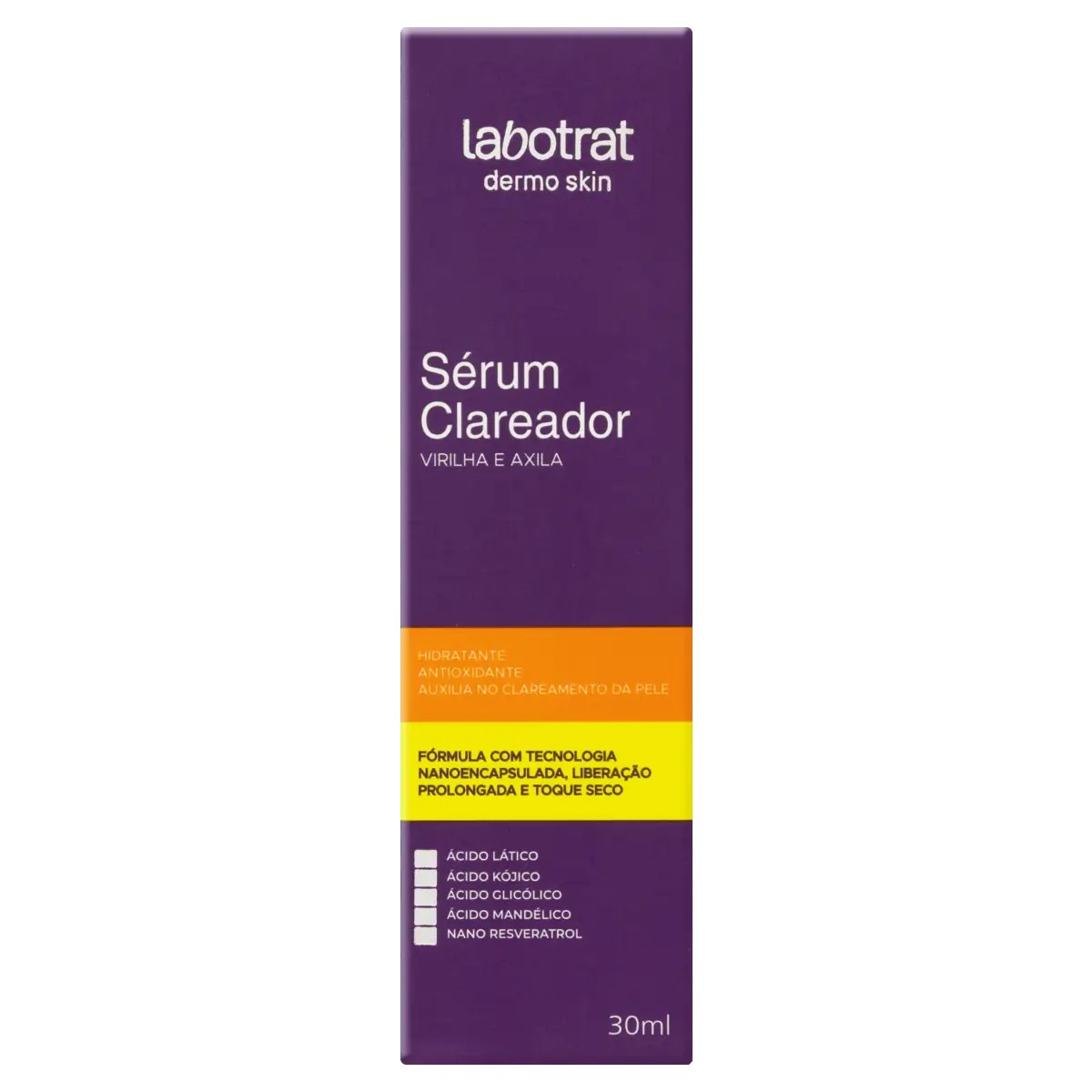 SERUM CLAREADOR DE AXILA E VIRILHA LABOTRAT 30ML