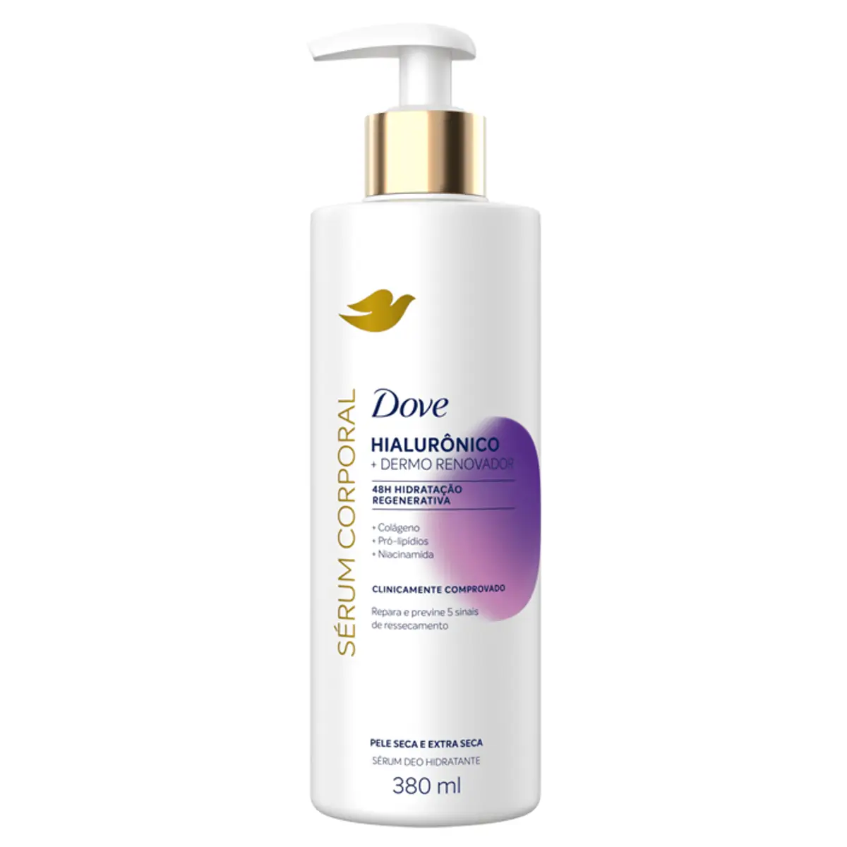 SERUM CORPORAL DOVE HIALURONICO 380ML