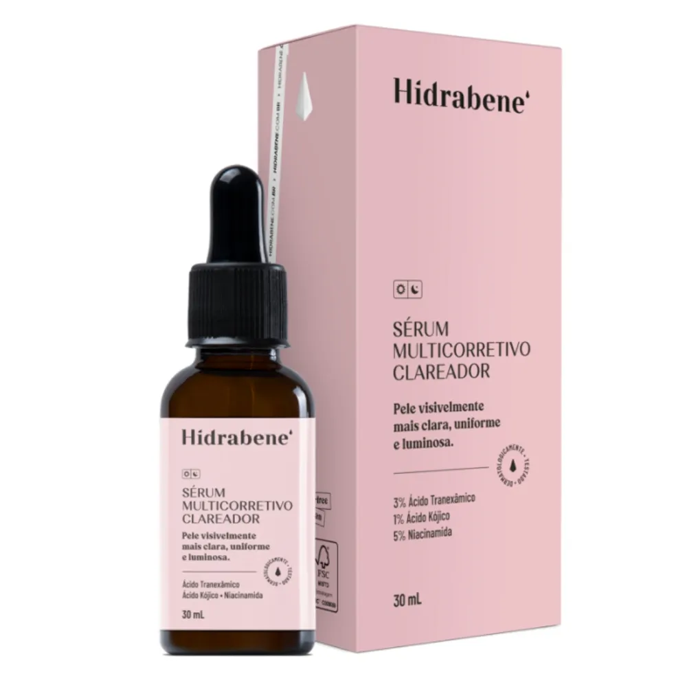 SERUM MULTICORRETIVO CLAREADOR HIDRABENE 30ML