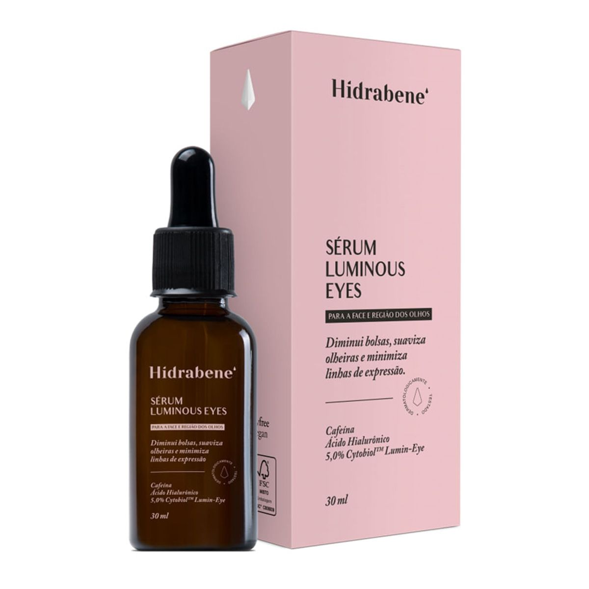 SERUM PARA OLHOS HIDRABENE LUMINOUS EYES 30ML