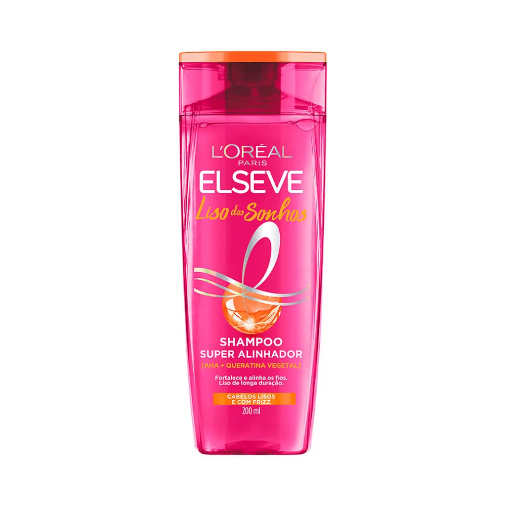SHAMPOO ELSEVE LISO DOS SONHOS 200ML