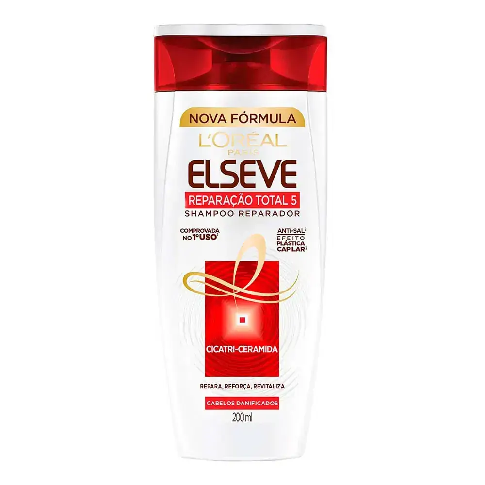SHAMPOO ELSEVE REPARACAO TOTAL 5 200ML