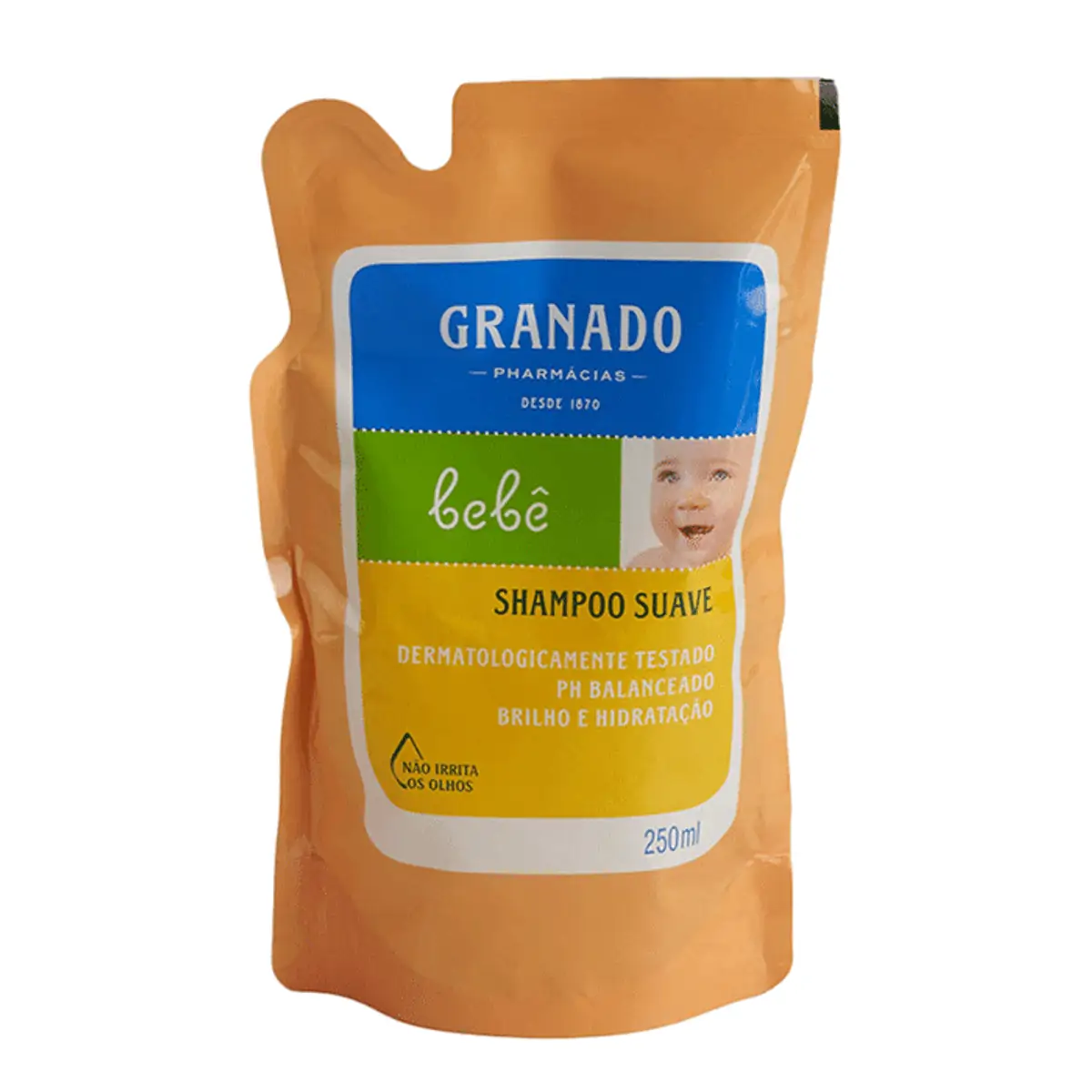 SHAMPOO INFANTIL GRANADO BEBE TRADICIONAL REFIL 250ML