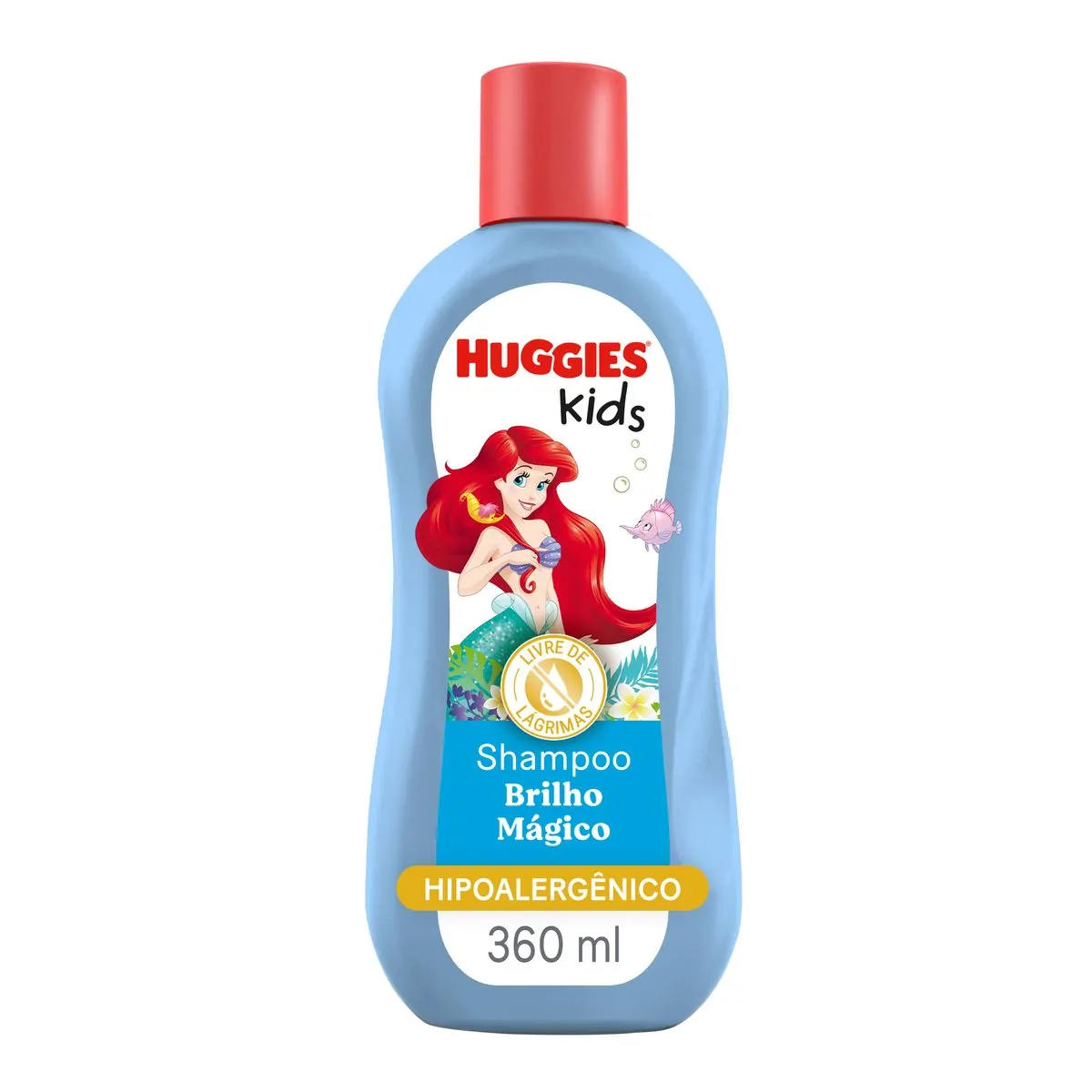 SHAMPOO INFANTIL HUGGIES KIDS BRILHO MAGICO 360ML
