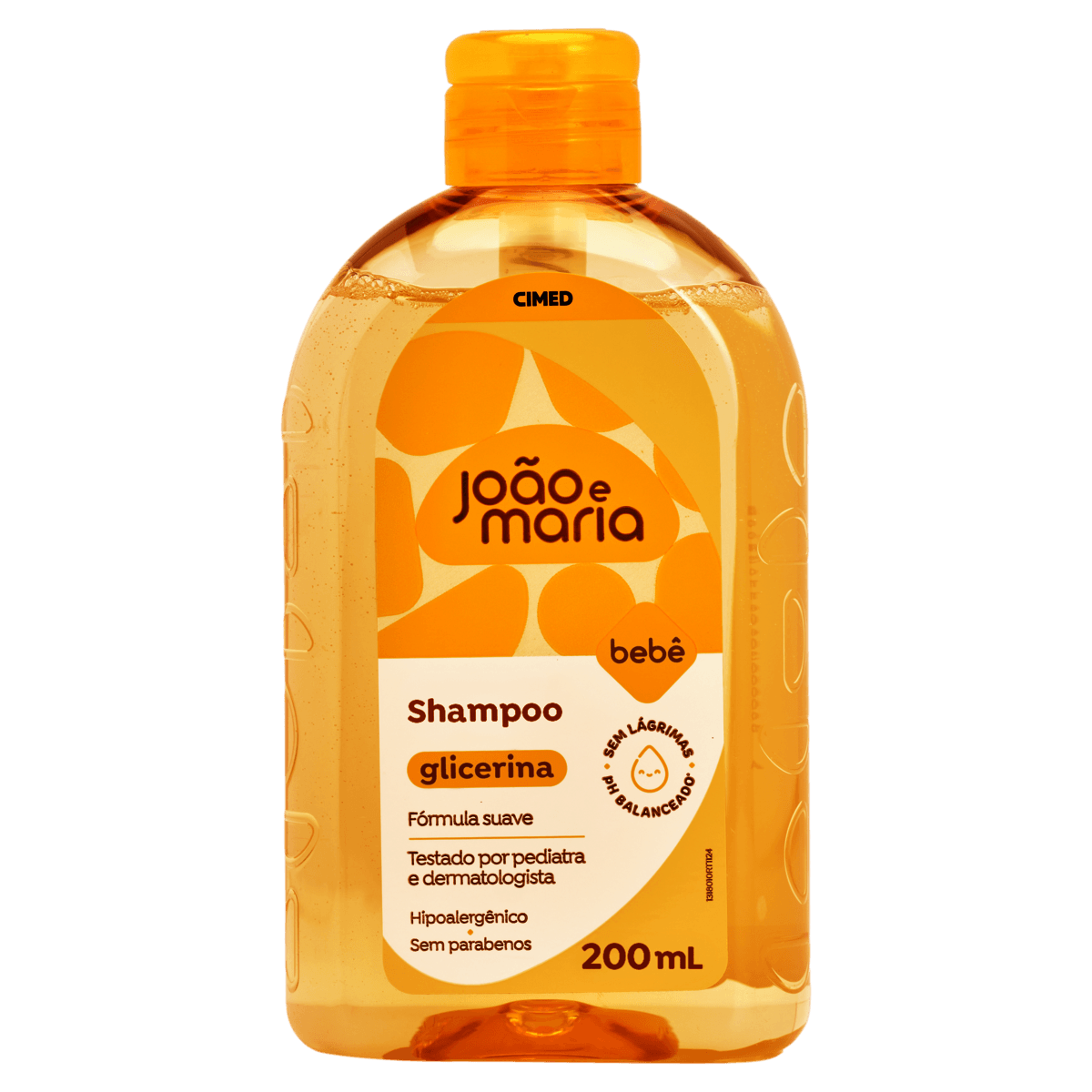 SHAMPOO JOAO E MARIA BABY GLICERINADO 200ML
