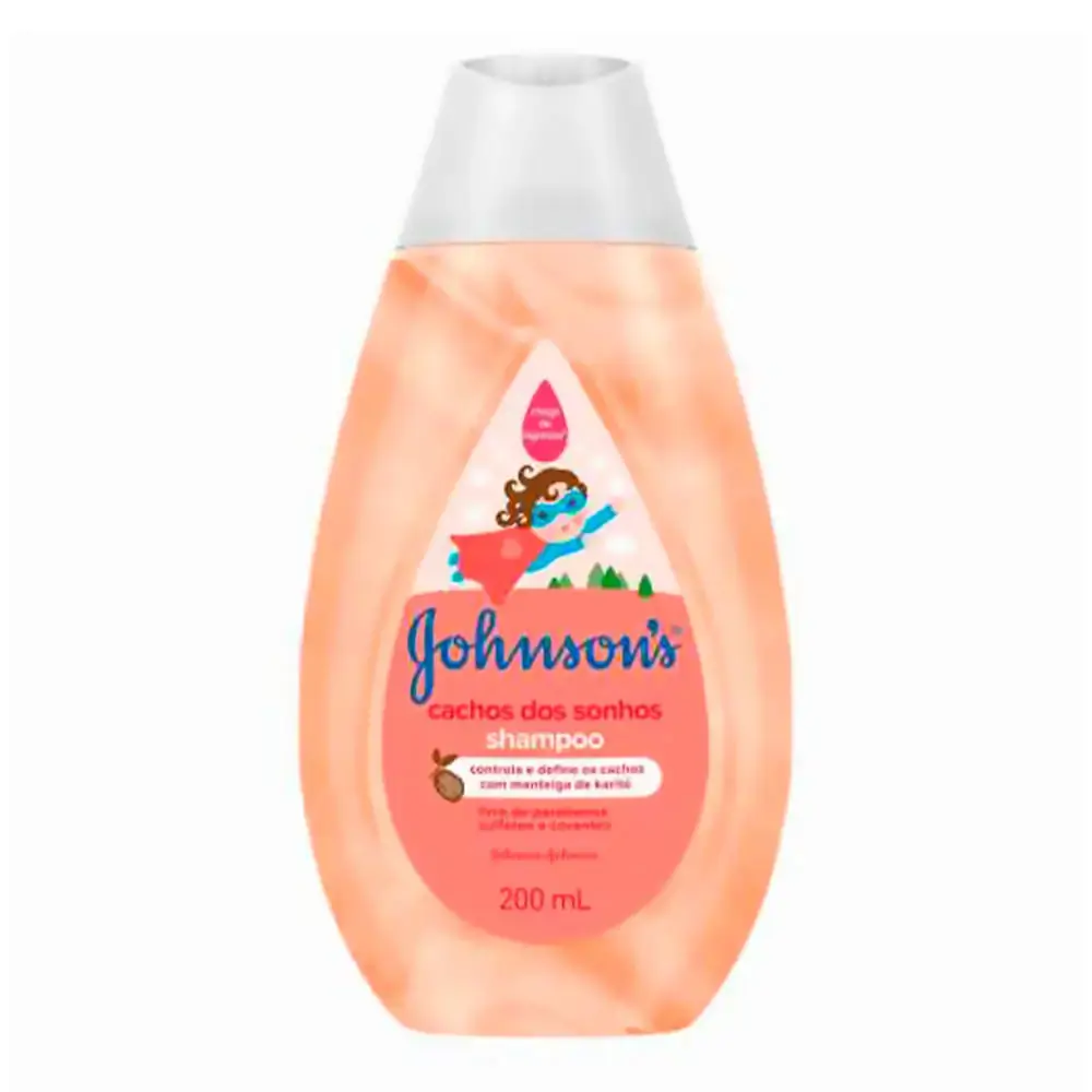 SHAMPOO JOHNSONS BABY CACHOS DEFINIDOS 200ML