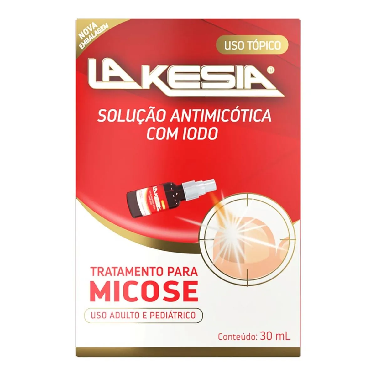 Thumbnail de SOLUCAO ANTIMICOTICA LAKESIA 30ML
