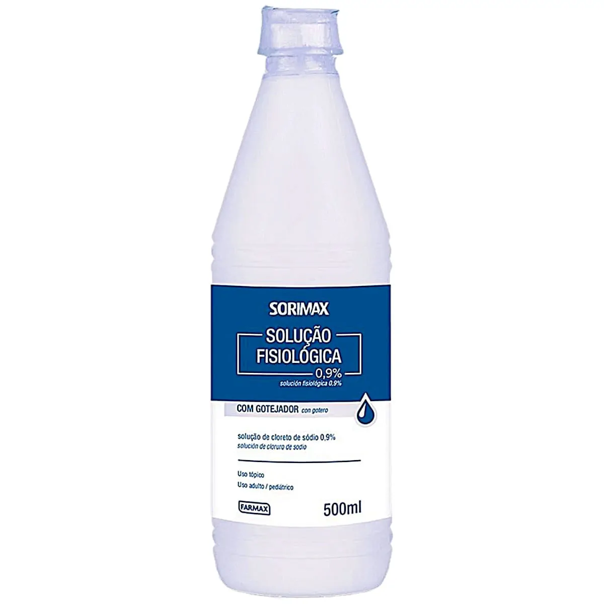 SOLUCAO FISIOLOGICA 0 9% SORIMAX 500ML