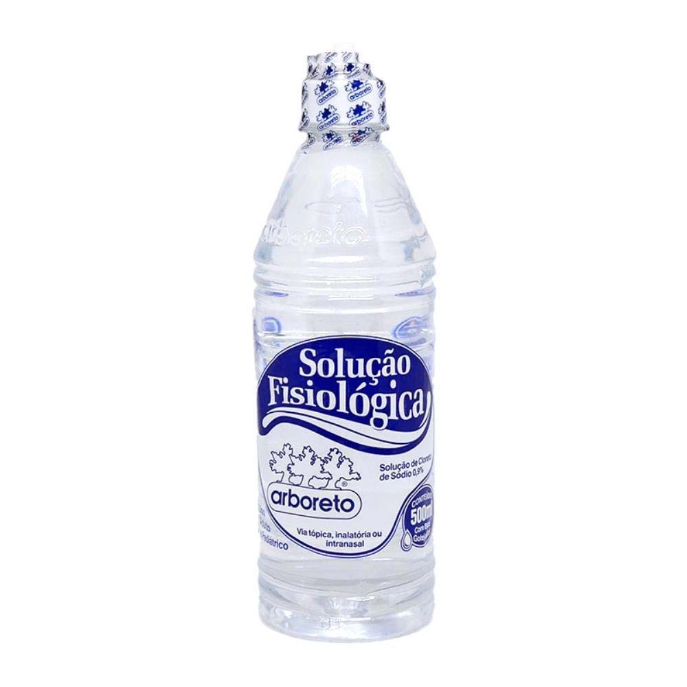 SOLUCAO FISIOLOGICA ARBORETO 500ML