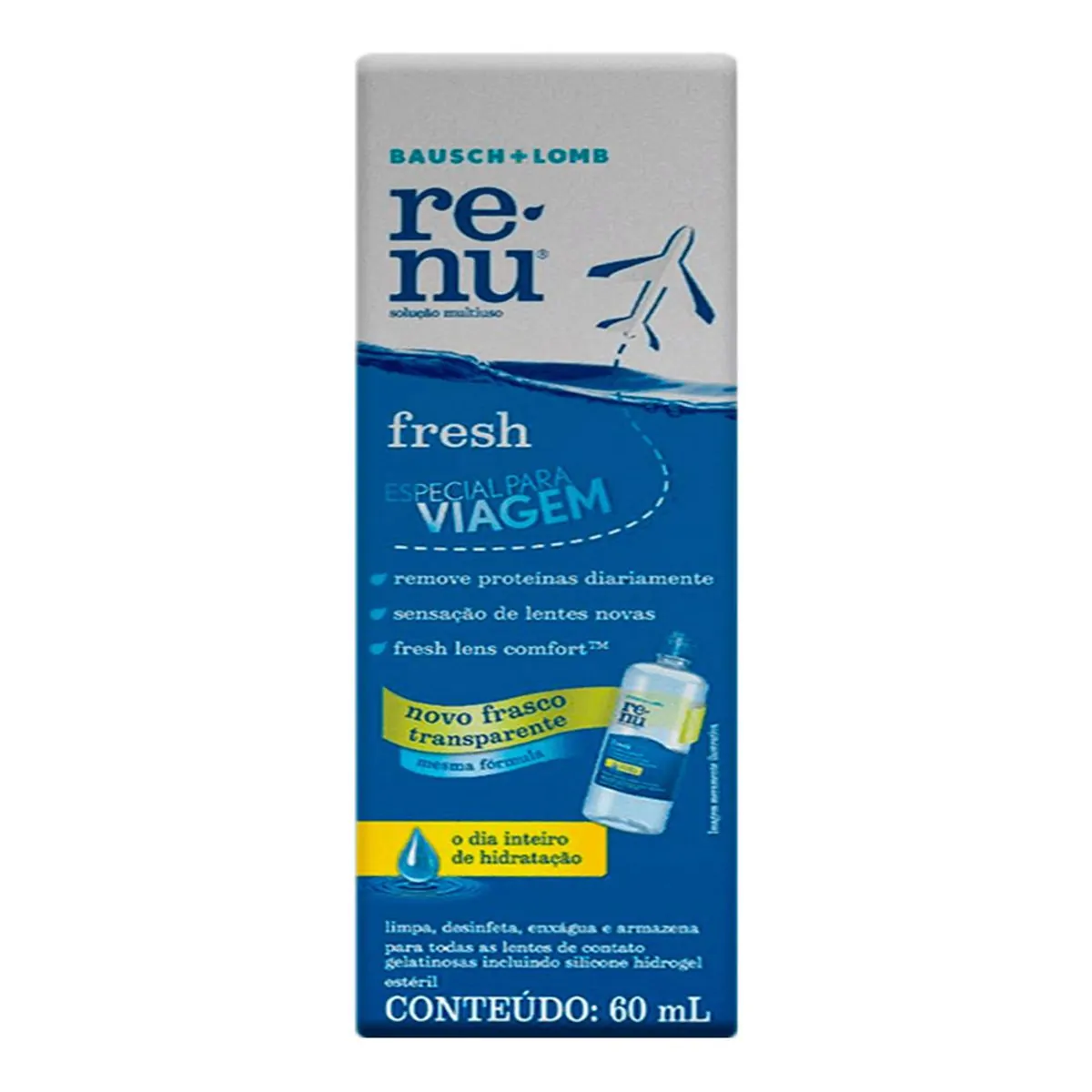 SOLUCAO MULTIUSO RENU FRESH 60ML